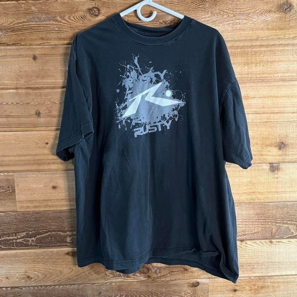 Vinatge Rusty black surf tee Size XXL